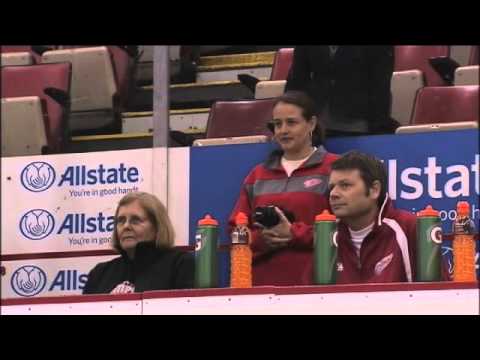 Make a Wish: 6-year-old Owen skates with Detroit Red Wings