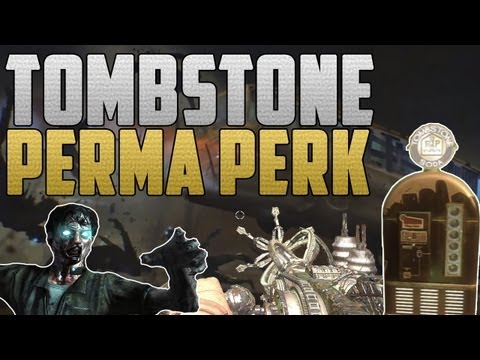 "Black Ops 2 Buried" Tombstone Perma Perk Tutorial! (Keep Your Perks When You Go Down!)