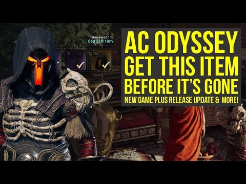 Assassin's Creed Odyssey New Game Plus NEXT WEEK & Item You Want To Get (AC Odyssey new game plus)