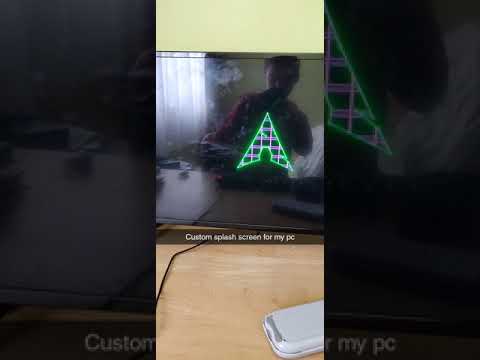 Custom Arch Linux Boot Screen