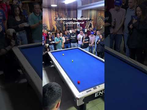 Exhibición en Machetá Cundinamarca🇨🇴✨ #billar #billards #carom #8ballpool #viralshorts #fyp