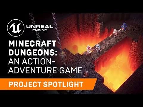 Minecraft Dungeons: An Action-Adventure Game | Spotlight | Unreal Engine