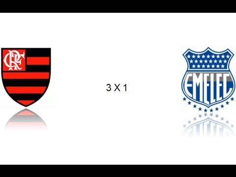 FLAMENGO 3 X 1 EMELEC COPA LIBERTADORES 2014