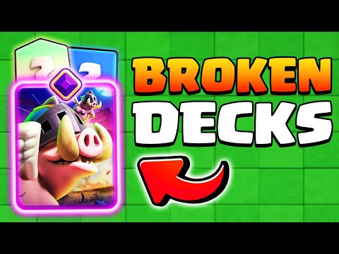 Top 7 BEST Evolved Royal Hogs Decks in Clash Royale