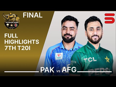 Full Highlights | Pakistan vs Afghanistan | T20I Tri Nation Series 2025 | Match 7 FINAL | ECB |M3Q1K