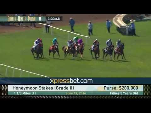 Honeymoon Stakes, Gr.  II (Cal-bred winner) -  Sunday, June 19, 2016