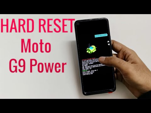 Hard Reset Motorola Moto G9 Power - Factory Reset Remove Pattern-Lock