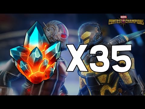 35x Premium Hero Crystal Opening! - 22nd Birthday Edition - Marvel Contest Of Champions