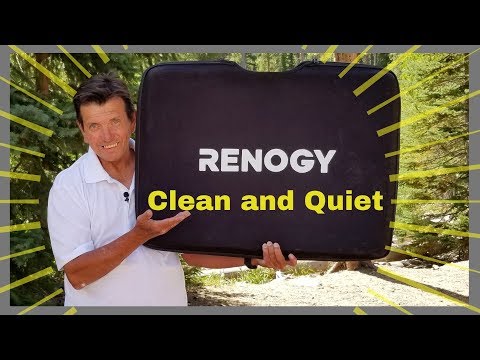Renogy 100 Watt Solar Suitcase - My first choice for energy when boondocking.