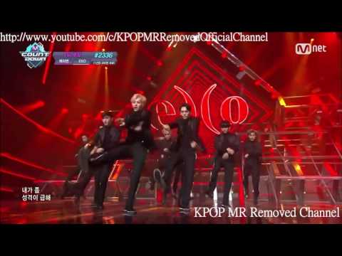 [MR Removed] 160616 EXO - Monster (Real Singing @ M Countdown)