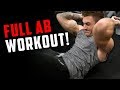 Six Pack Abs Workout Using Cable Machines for Ripped Abs