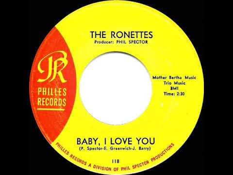 1964 HITS ARCHIVE: Baby, I Love You - Ronettes