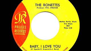 1964 HITS ARCHIVE: Baby, I Love You - Ronettes