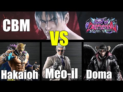 CBM (Jin) vs Hakaioh, Meo-il, Doma (TEKKEN 8 - 체베망 vs 파괴왕, 머일, 도마)