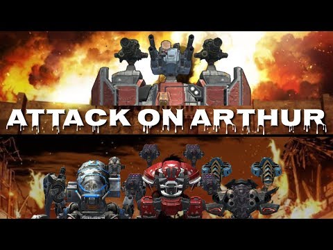 war robots#워로봇# 5.7 update# Attack on arthur  play
