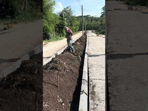 Avance proyecto mejoramiento calles área rural cooperativa Nuevo Horizonte Santa Ana Peten