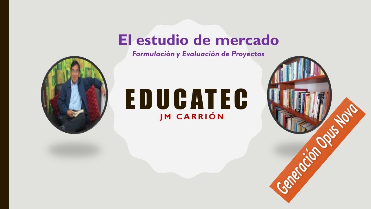 El estudio de mercado en la Formulación y Evaluación de Proyectos
