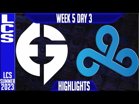 C9 vs EG Highlights | LCS Summer 2023 W5D3 | Cloud9 vs Evil Geniuses