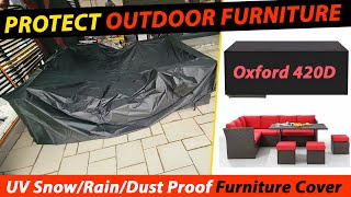 How Thick should a Waterproof Outdoor Furniture Cover be? UV / Rainproof / Snowproof / Dustproof
