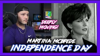 First Time Reaction Martina Mcbride Independence Day (HEARTBROKEN!) | Dereck Reacts