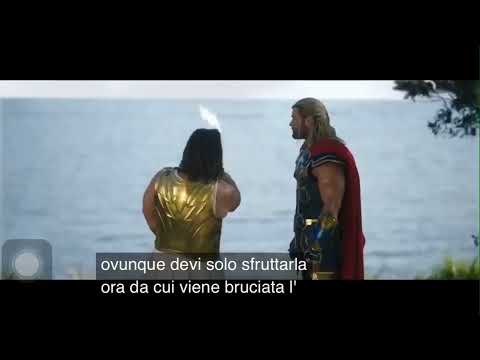 Thor:Love And Thunder-Zeus Parla Con Thor-(Scena Eliminata) [SUB-ITA]