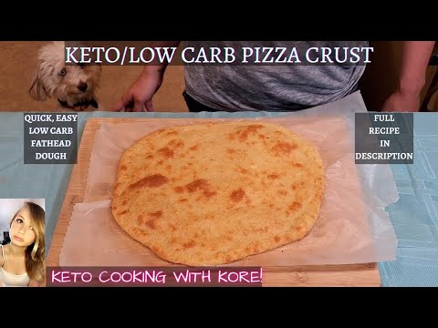 KETO / LOW CARB Pizza Crust!