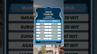 Jadwal Imsakiyah Kota Jayapura Jumat 21 April 2023, Waktu yang Mustajab untuk Berdoa Bagi Umat Islam