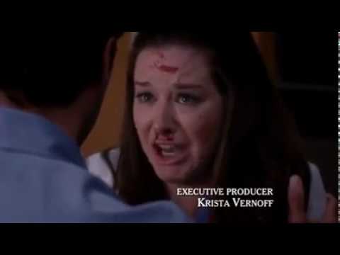 Grey's Anatomy 6x23 - When April tells Derek about the shooter