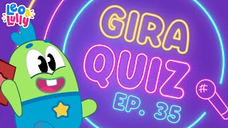 QUIZ DIVERTIDO | ACERTE A RESPOSTA | GIRAQUIZ #35 | PERGUNTAS E RESPOSTAS PRA CRIANÇAS | LEO E LULLY