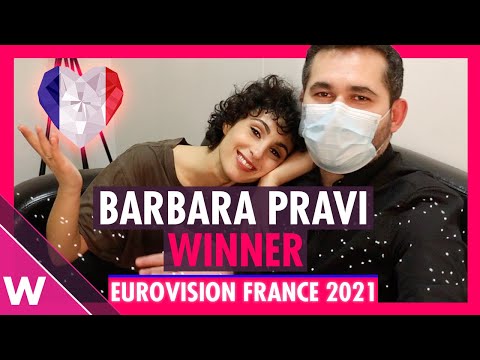 Barbara Pravi: Eurovision France 2021 winner reacts | (Interview)