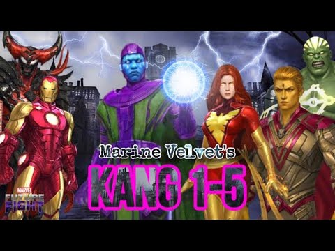 Marvel Future Fight- Kang clears 1-5 from a pvp player- tips and tricks!