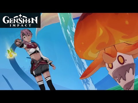 Haniyyah Fungus Battle - Fabulous Fungus Frenzy: Act 5 (JP) | Genshin Impact