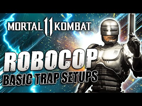 Mortal Kombat 11 ROBOCOP Basic Trap Setup Guide - Variation 3 | Mortal Kombat 11 Aftermath Robocop