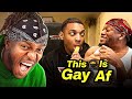 KSI Reacts To Zias Blou Being Dumb
