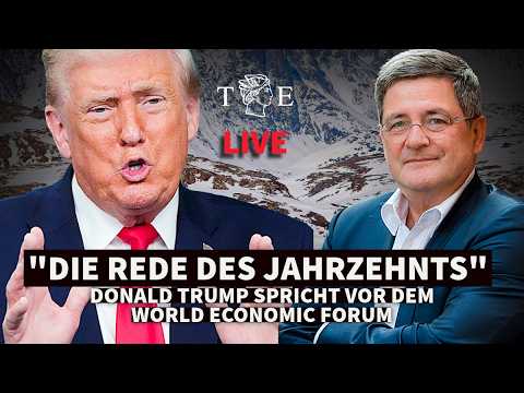 "Die größte Rede des Jahrzehnts": Donald Trump spricht auf dem World Economic Forum