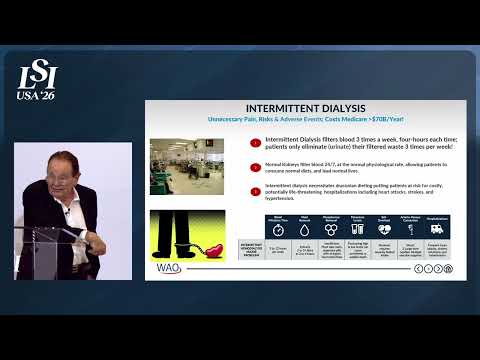 Victor Gura, Wearable Artificial Organs Inc. - Wearable kidney dialysis devices | LSI USA '26