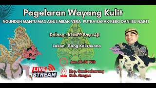 Download lagu WAYANG KULIT NGUNDUH MANTU MAS AGUS DAN MBAK VERA PUTRA BP. REBO - IBU NARTI DALANG KI MPP. BAYU AJI mp3
