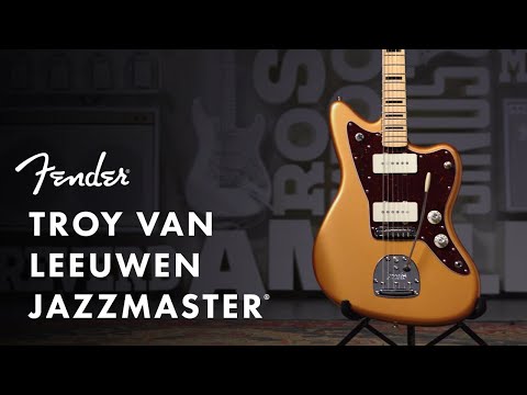 Fender Troy Van Leeuwen Signature Jazzmaster Electric Guitar, Copper Age image 4