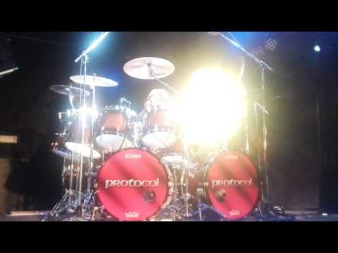 Simon Phillips drum solo, Protocol European tour - Maribor - Štuk, Slovenia, 29. 05. 2016