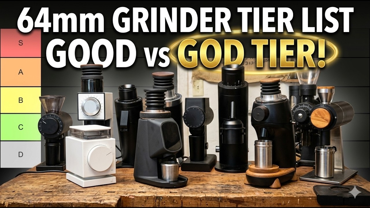 LIVE | Ranking Every 64mm Coffee Grinder From Good to GOD TIER!