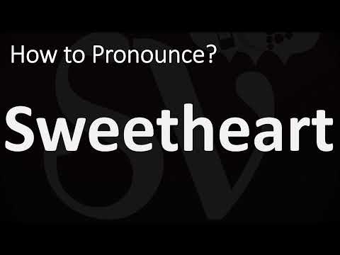 How to Pronounce Sweetheart? (CORRECTLY)