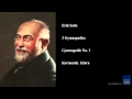 Erik Satie, 3 Gymnopedies, Gymnopedie No. 1 