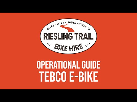 Tebco E-Bike - Operational Guide