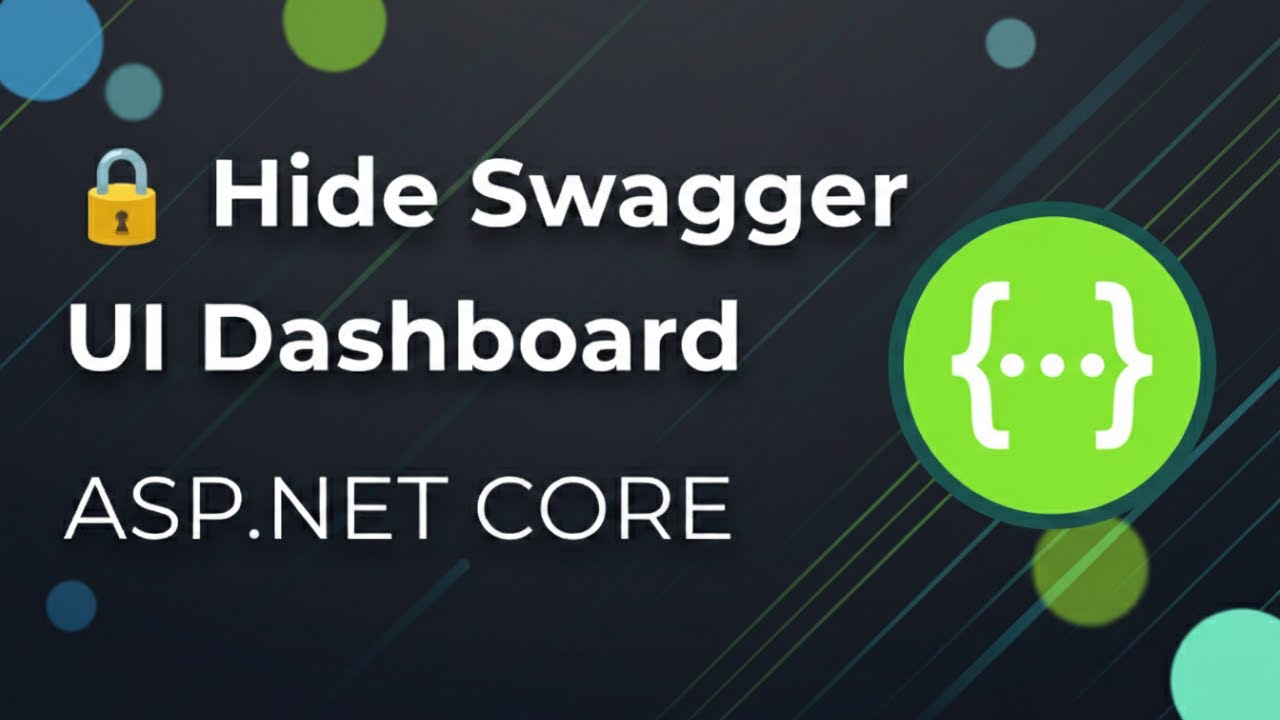Stop Exposing Your APIs! 🛑 How to Hide Swagger UI in ASP.NET Core Production