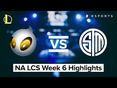 HIGHLIGHTS: Team Dignitas vs. Team SoloMid (2017 NA LCS Spring)