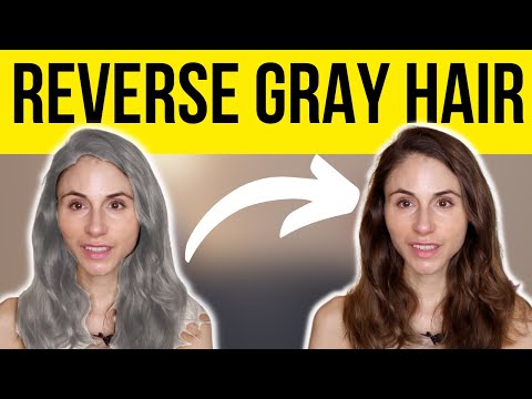 CAN YOU REVERSE GRAY HAIR? 🤔 Dermatologist @DrDrayzday
