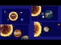 all the planets and dwarf planets and sun and moon klt