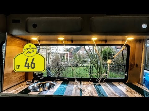 Innenverkleidung und Innenbeleuchtung im Defender | Licht | Camper Wohnmobil selber ausbauen