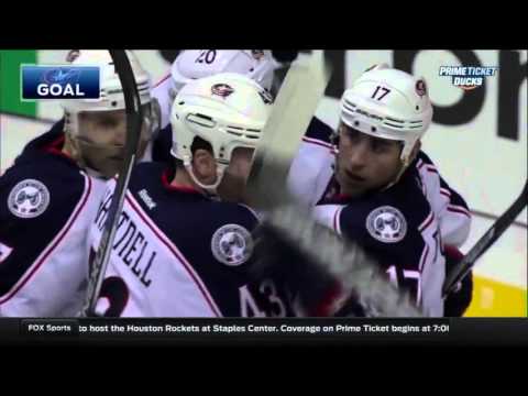 Columbus Blue Jackets at Anaheim Ducks   11 06 2015