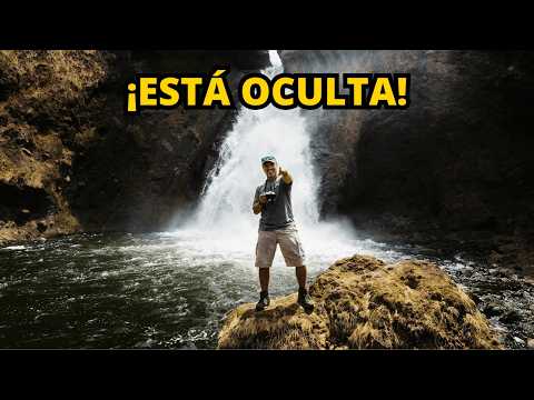 A solo 30 MINUTOS de San Salvador… nadie conoce esta CASCADA 😳